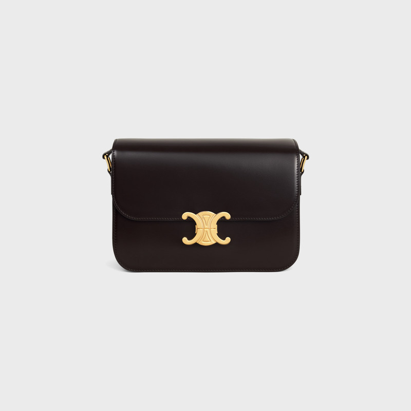 CLASSIQUE TRIOMPHE BAG in shiny calfskin 1