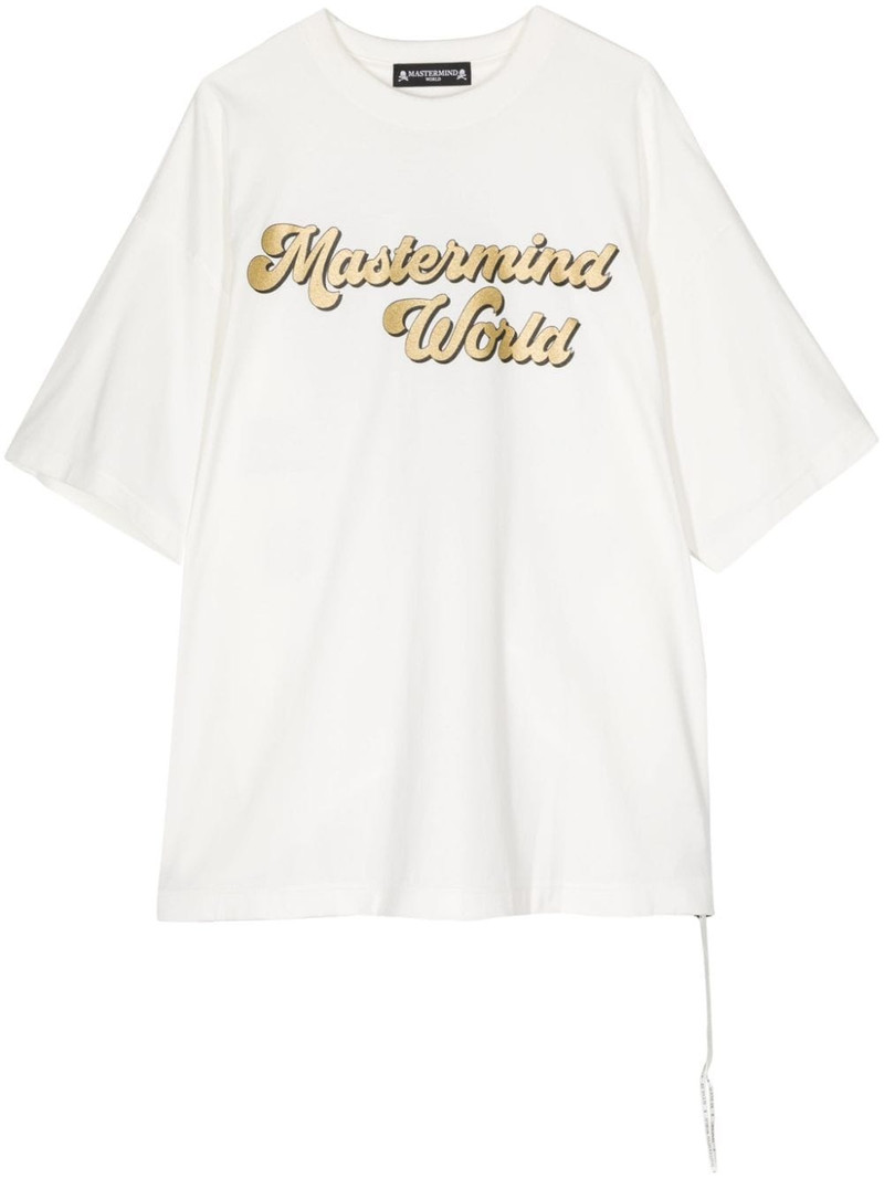 Glitter Skull cotton T-shirt 1