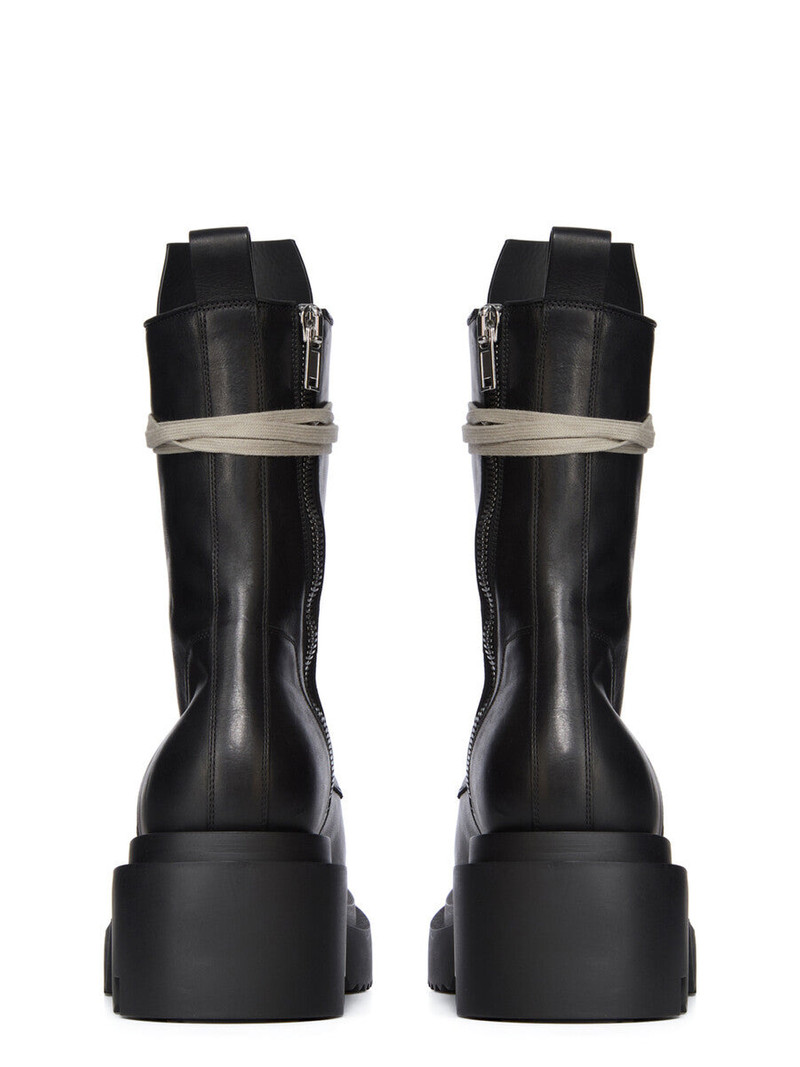 Black Concordians Lace-Up Bogun Boots 4