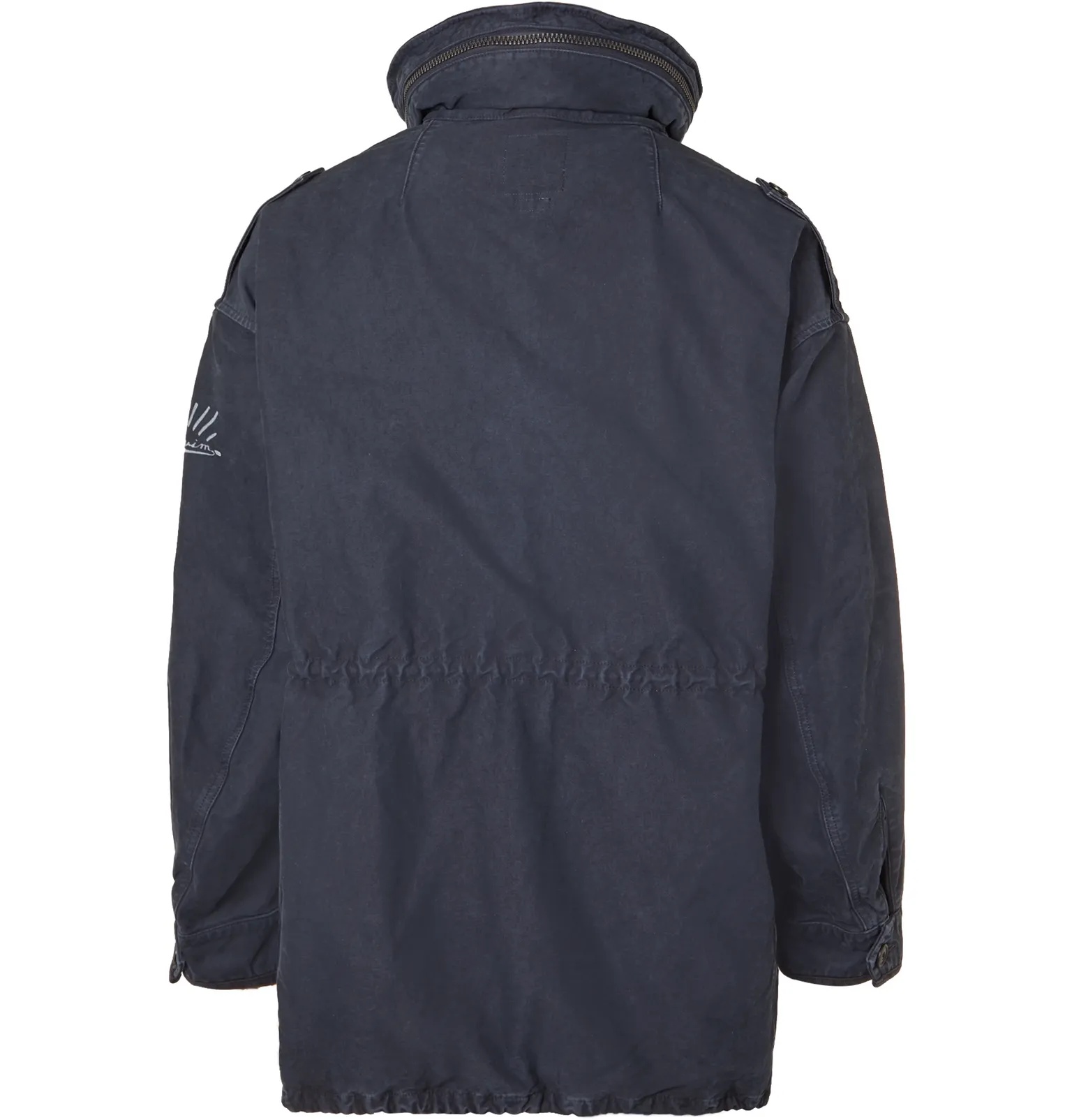 Hooded Logo-Print Cotton Parka - 2