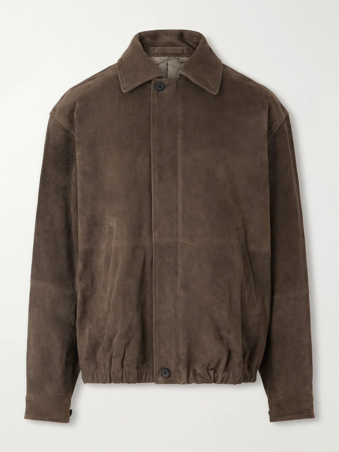 Panelled Suede Blouson Jacket - 1