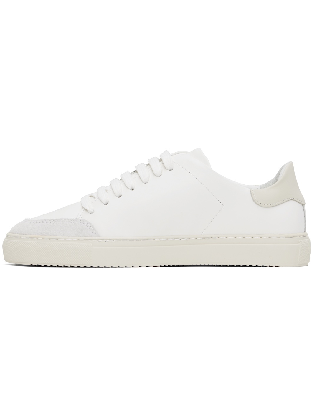 White & Beige Clean 90 B Bird Sneakers - 3