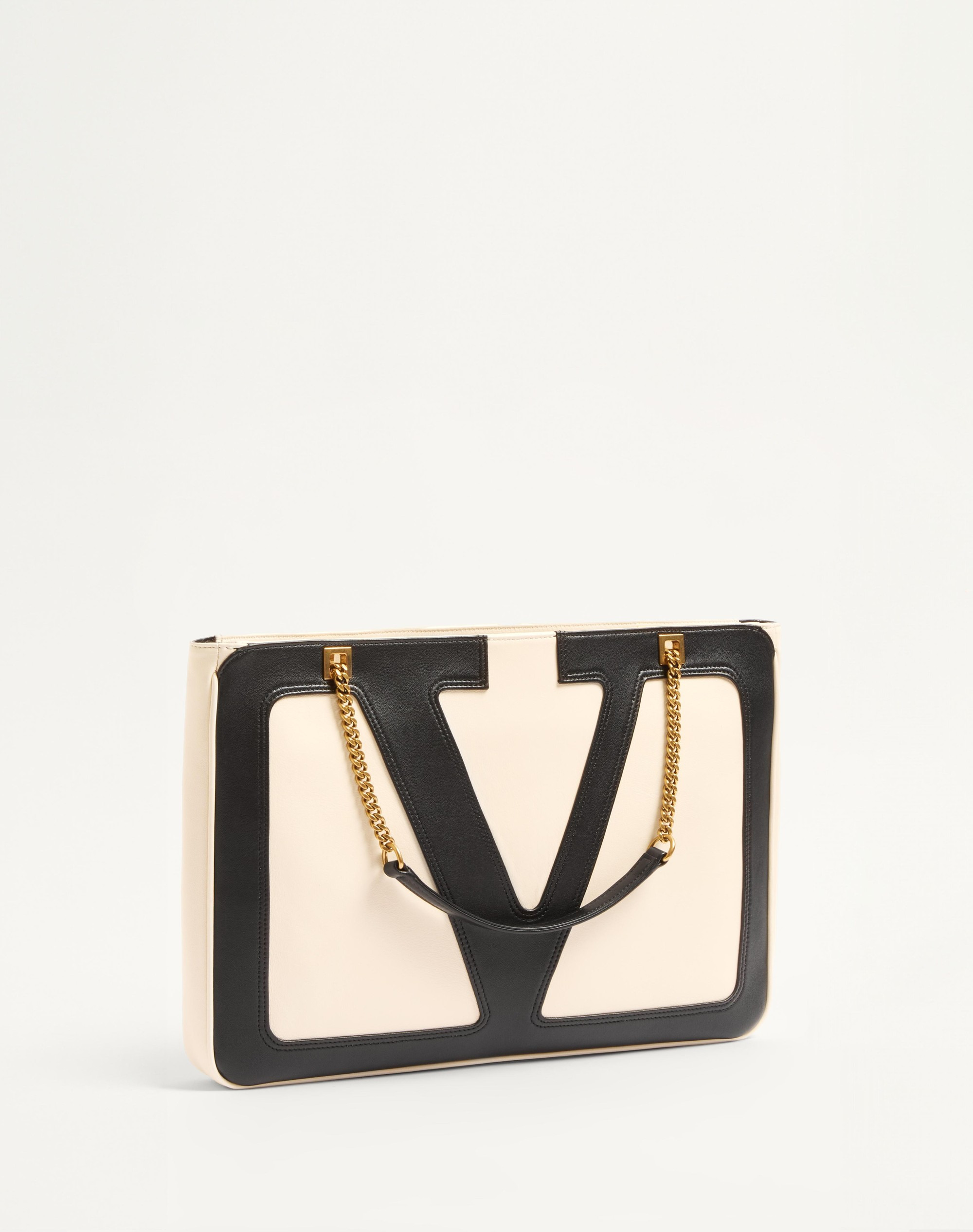 VALENTINO GARAVANI VIVA SUPERSTAR MEDIUM NAPPA LEATHER SHOPPING BAG - 2