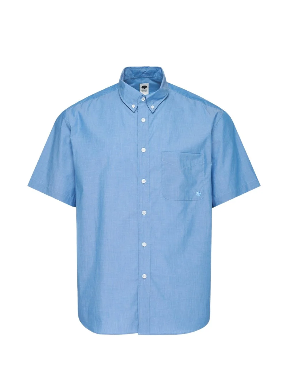 button-down short-sleeve shirt - 1