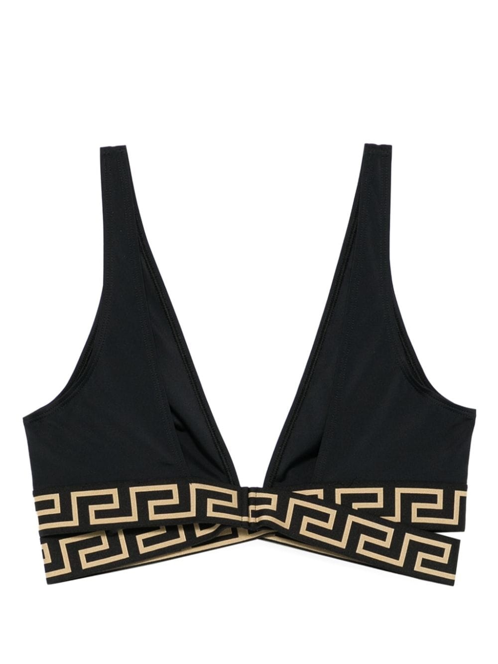 Greca-detailing bikini top - 2