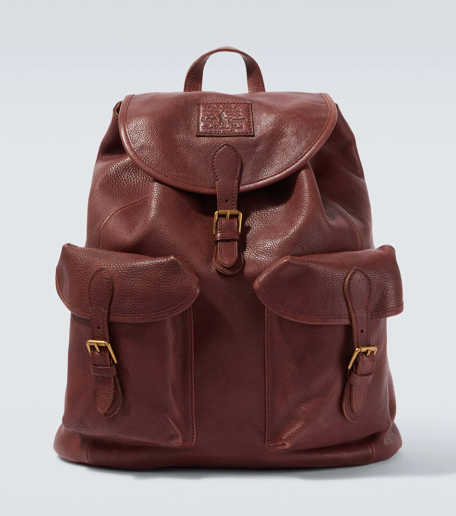 Leather backpack - 1