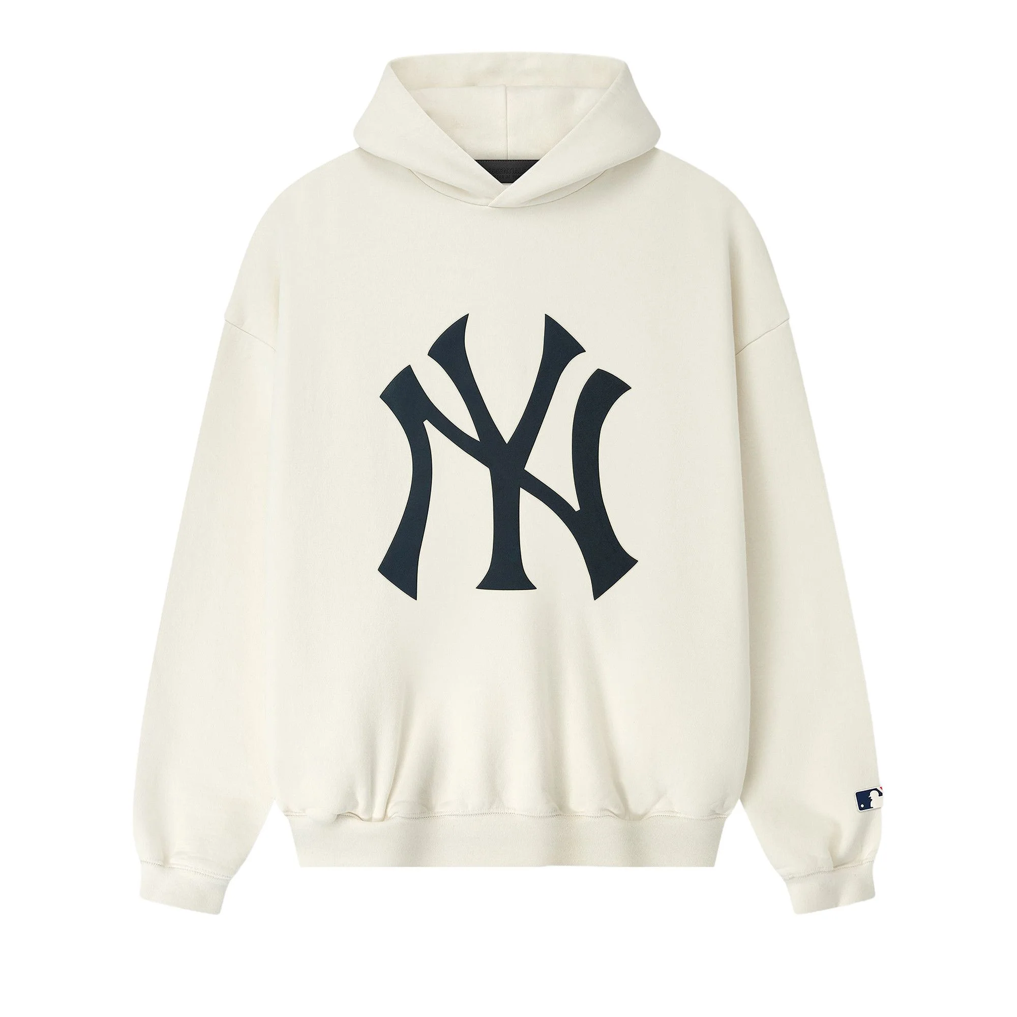 Fear of God Essentials Yankees Sport Hoodie 'Cream White' - 1