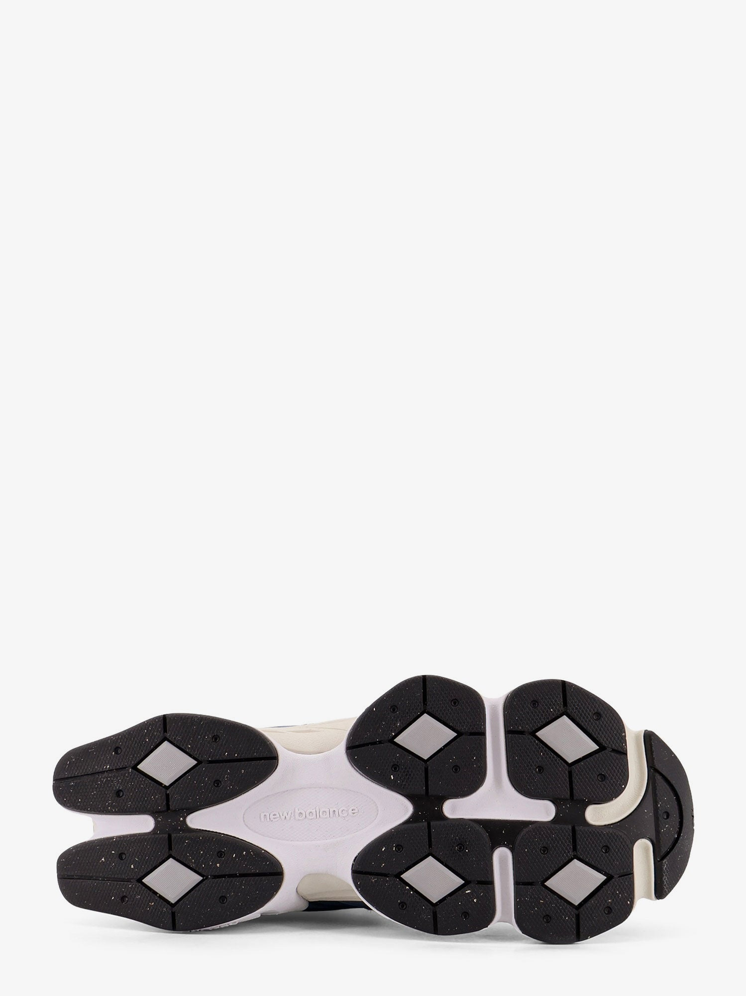 9060 MESH LOW-TOP SNEAKERS WITH SUEDE INSERTS - 4