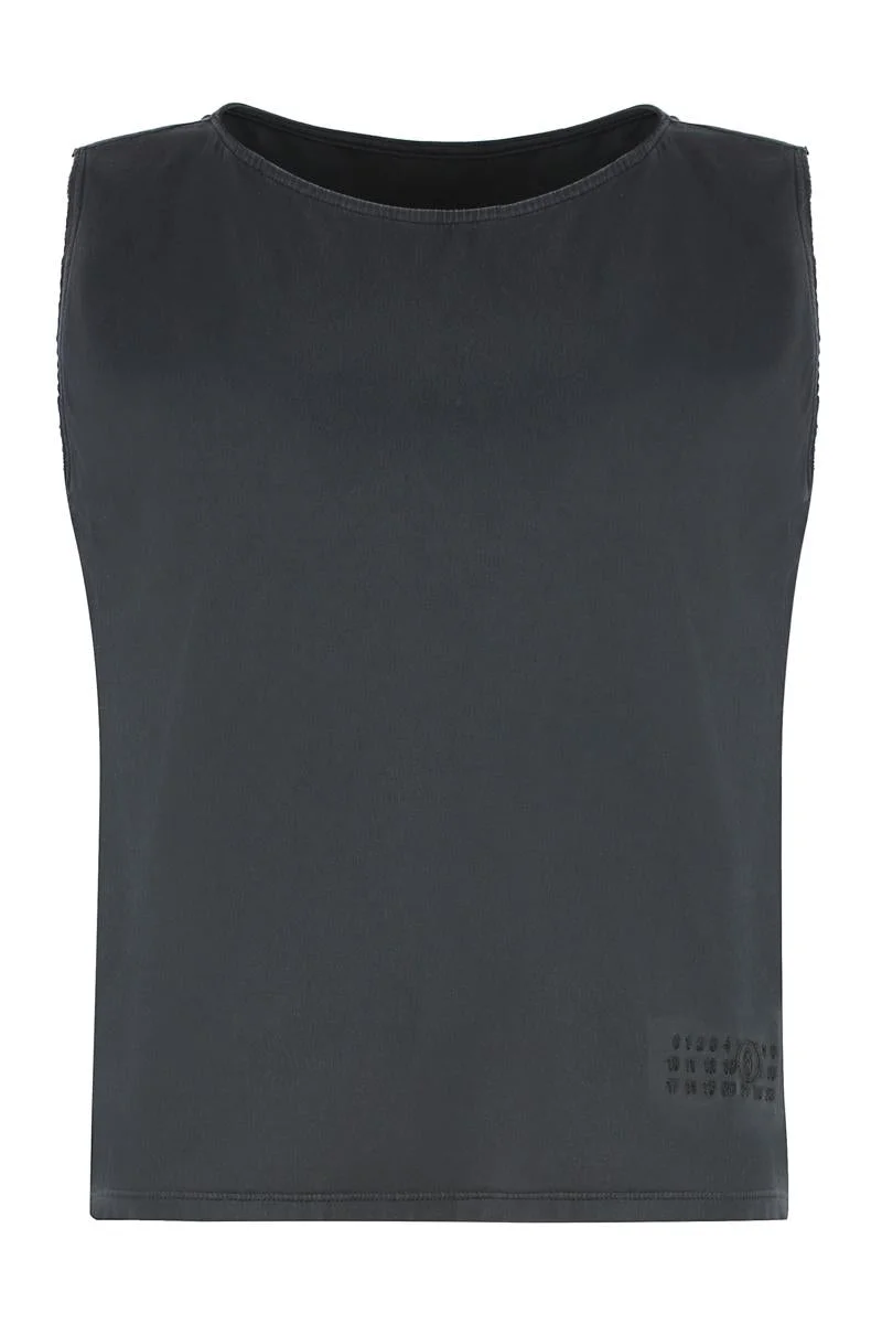 MM6 Maison Margiela Cotton Tank Top - 1