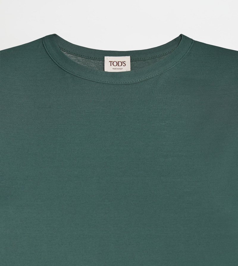 TOP IN COTTON JERSEY - GREEN 7