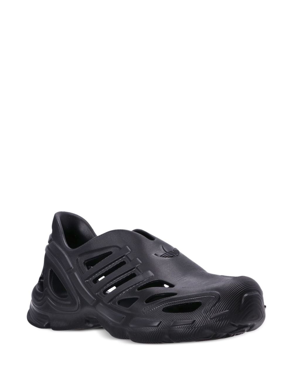 perforated-design slip-on sneakers - 2