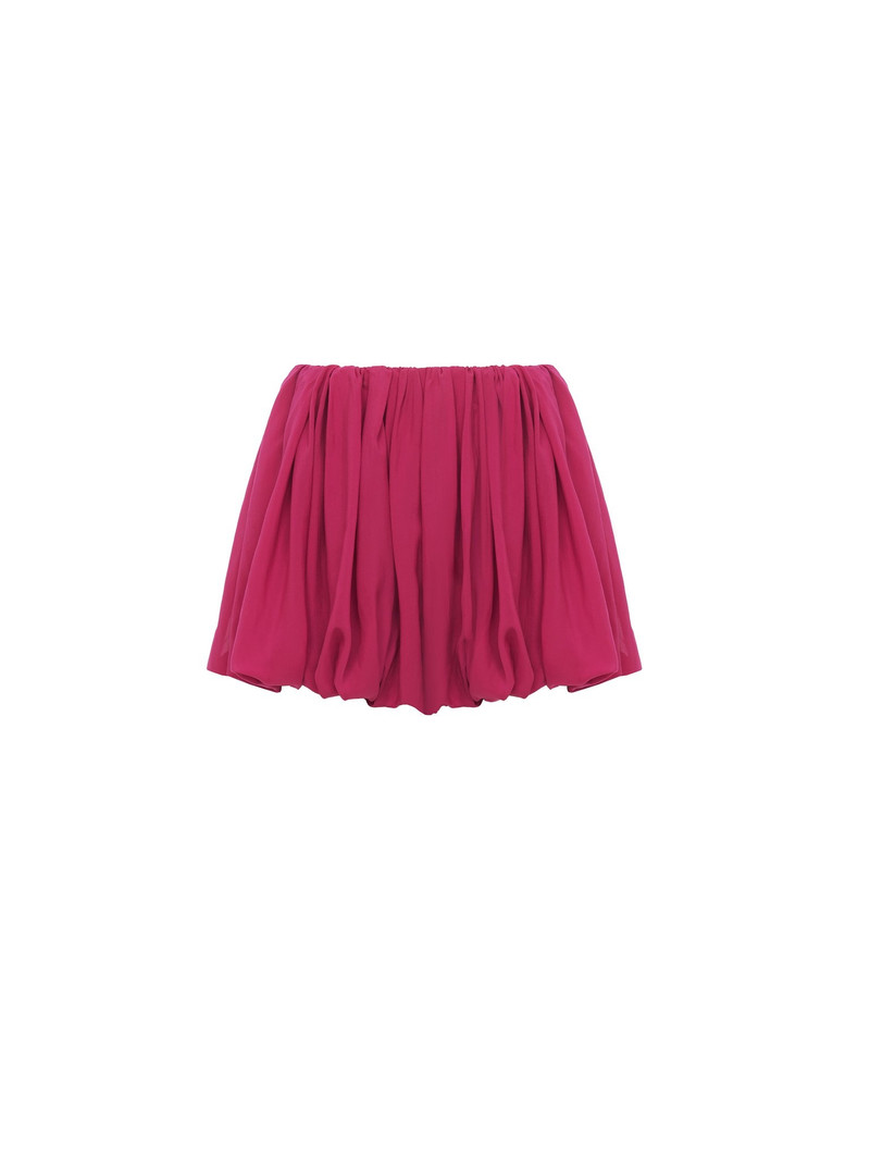 MINI BLOOMER SHORTS IN SILK CHARMEUSE 1