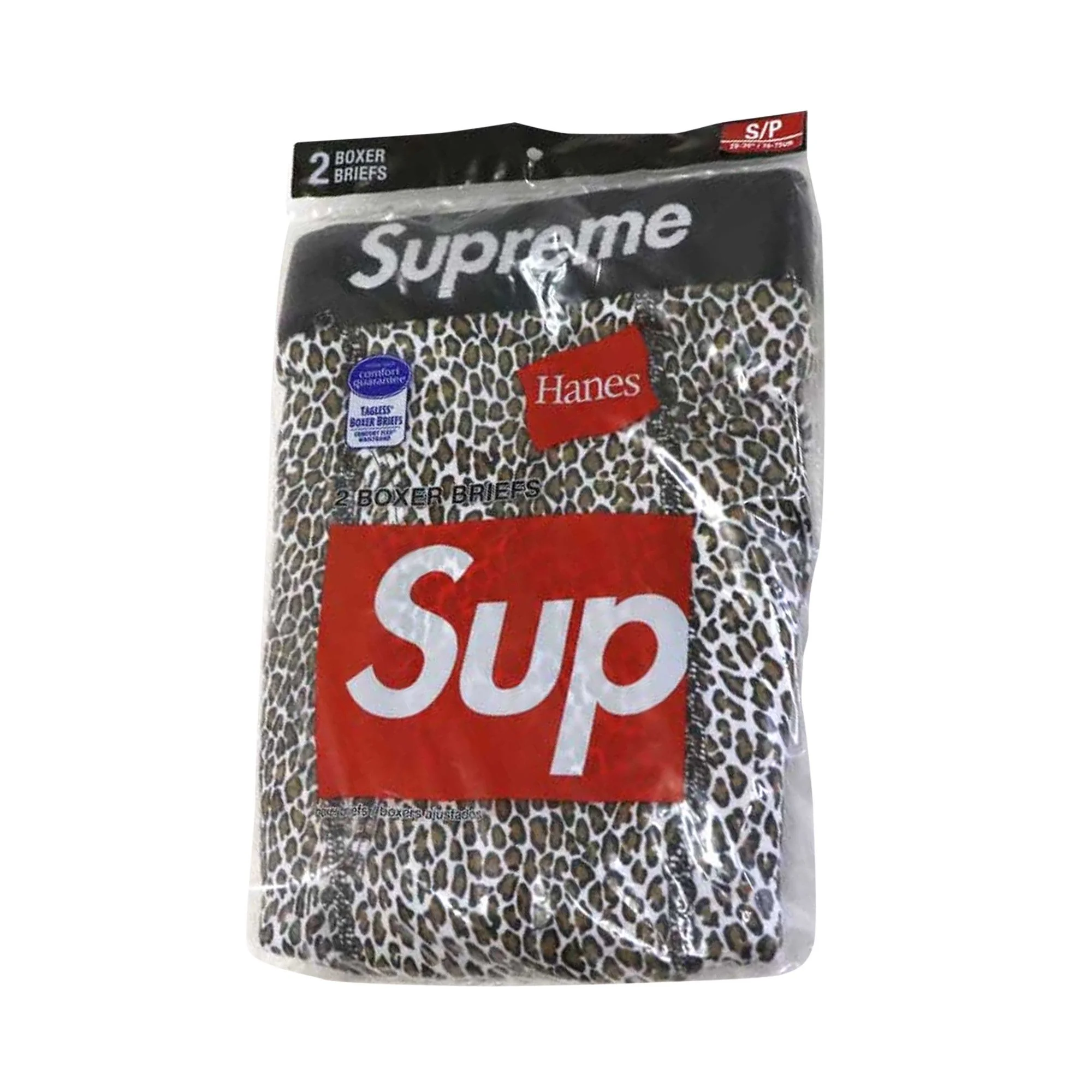 Supreme x Hanes Leopard Boxer Briefs (2 Pack) 'Leopard' - 1