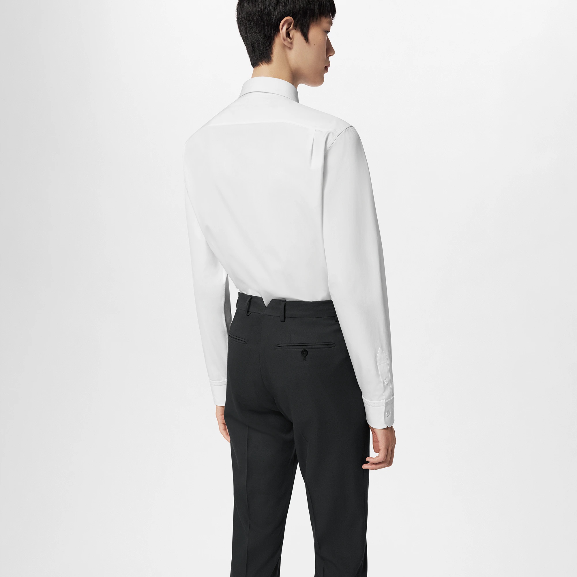 Embroidered Long-Sleeved Cotton Shirt - 6