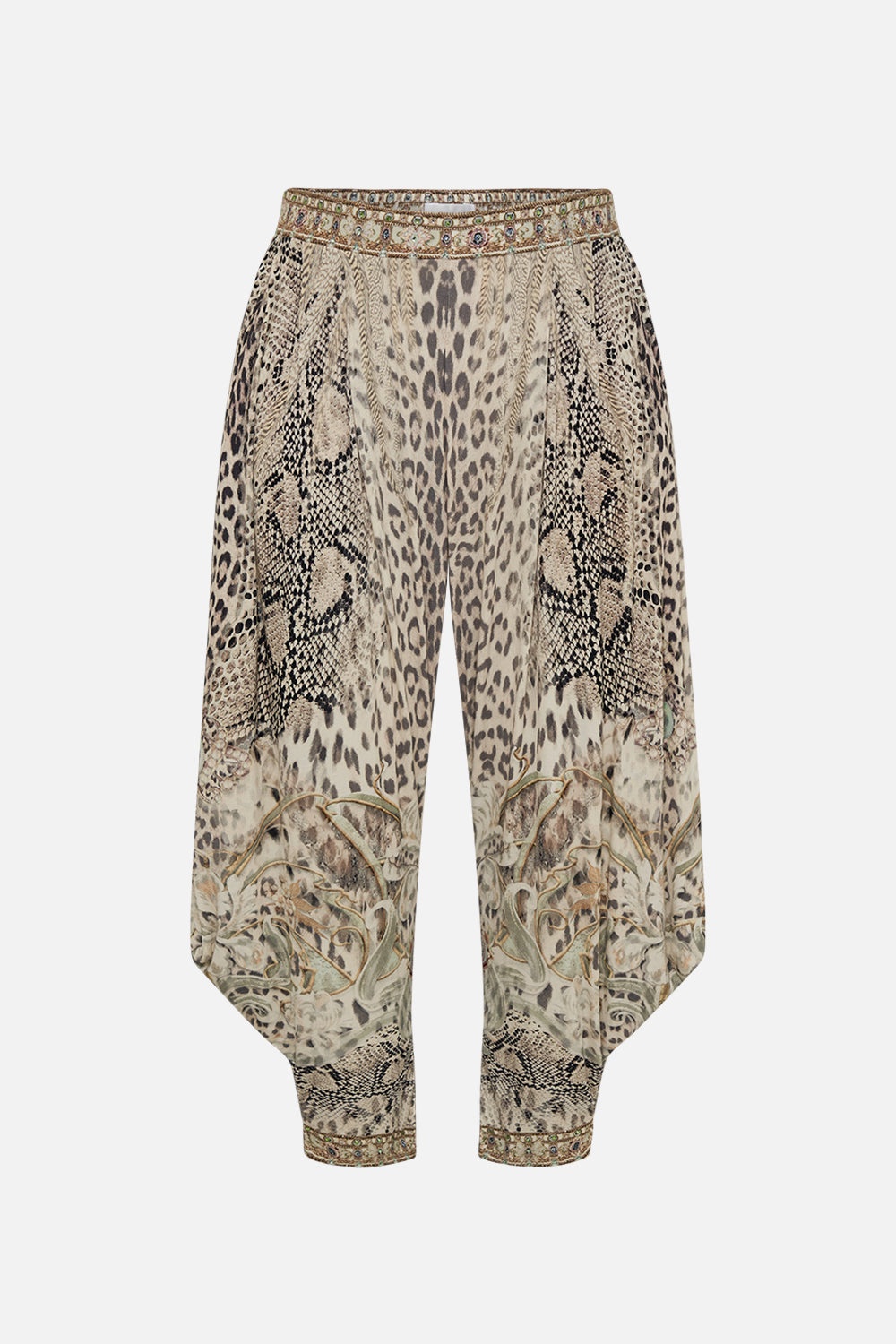 JERSEY RIB DRAPE PANT WITH POCKETS - 3