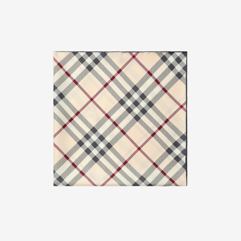 Burberry Check Silk Scarf outlook