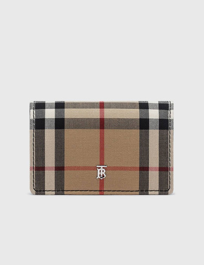 Burberry Vintage Check Card Case with Detachable Strap outlook