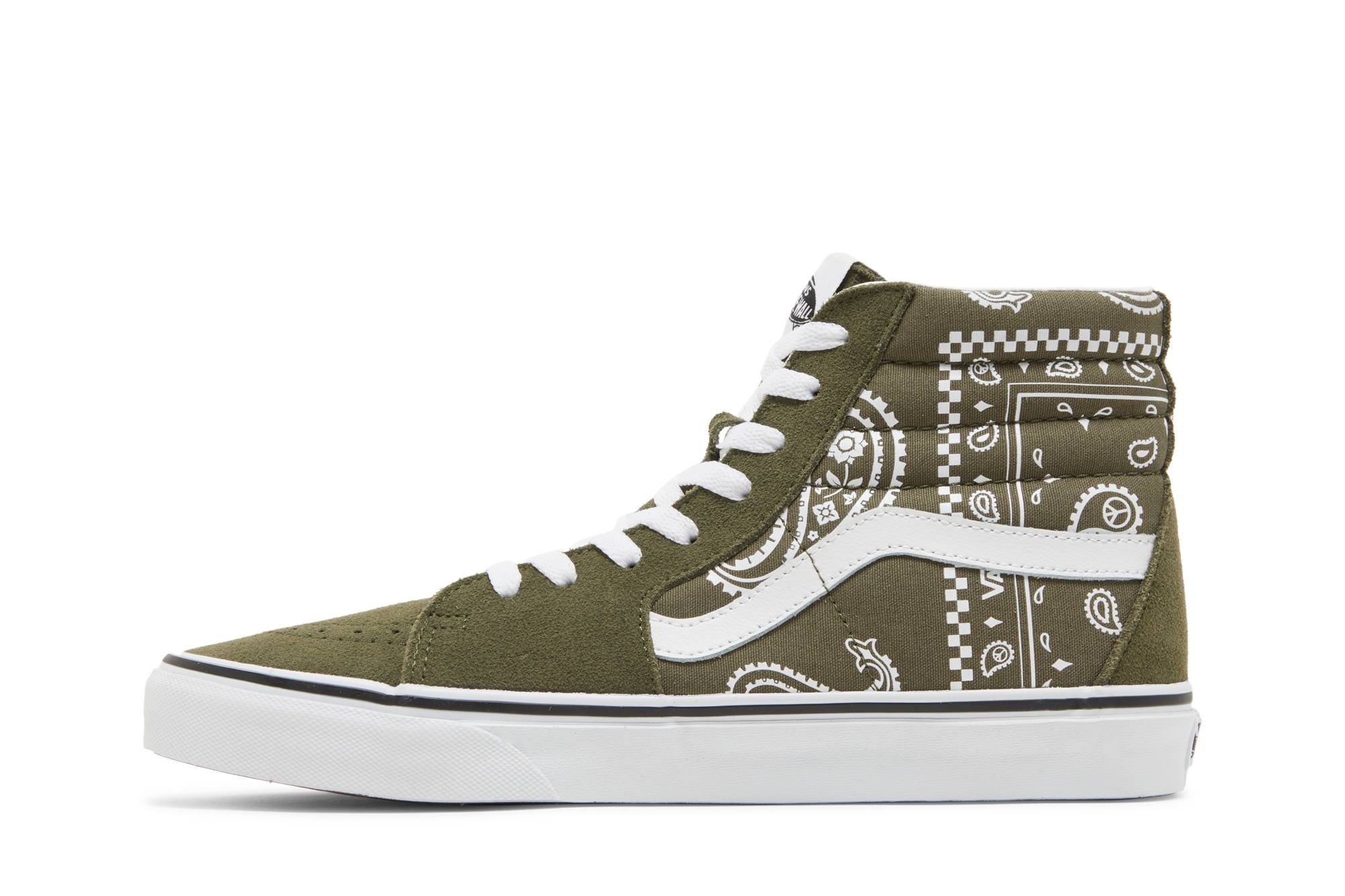 Sk8-Hi 'Peace Paisley - Grape Leaf' - 3