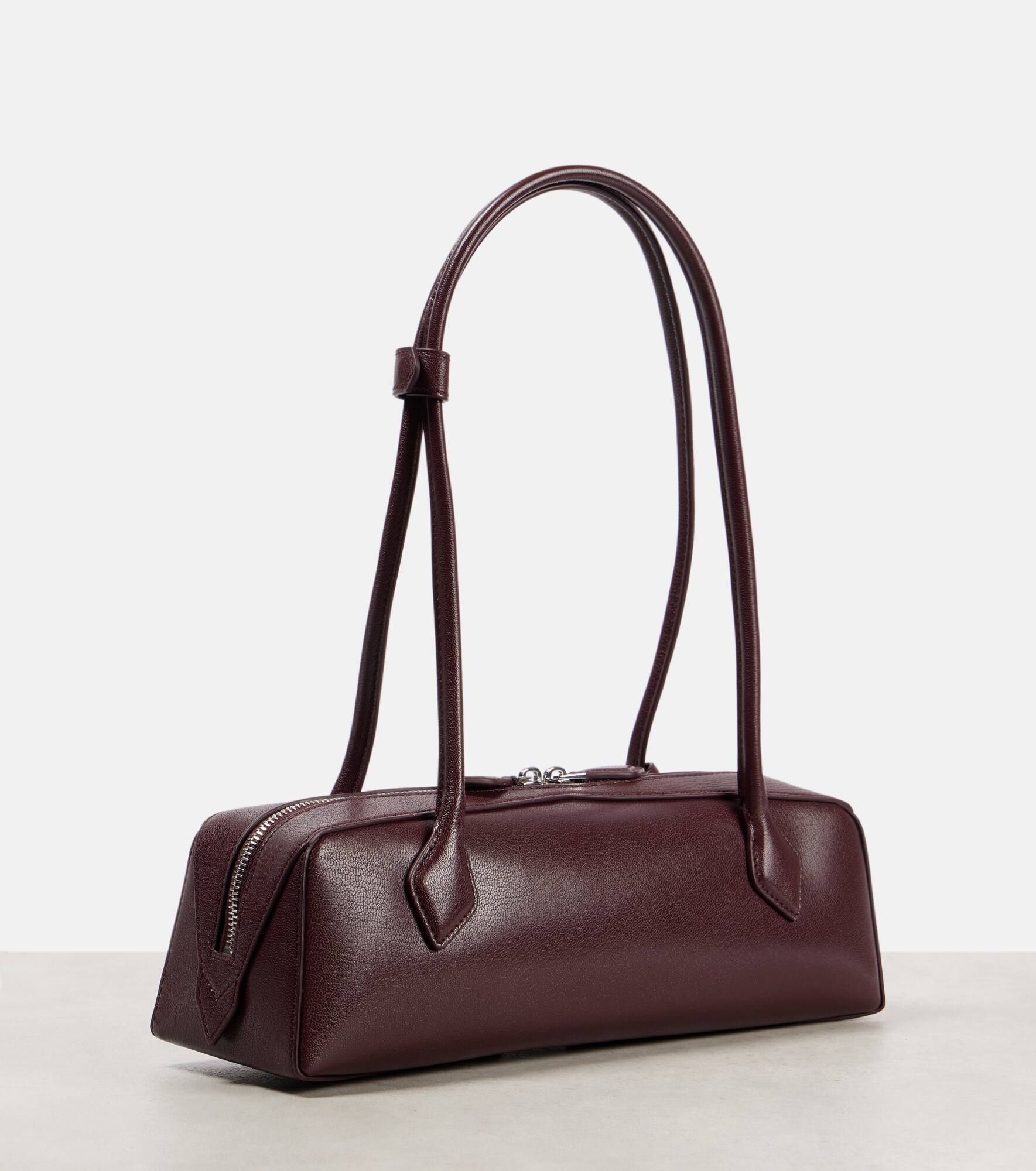 Le Teckel Medium leather shoulder bag - 4