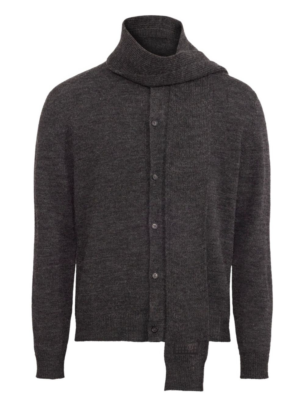 virgin wool-blend cardigan - 1