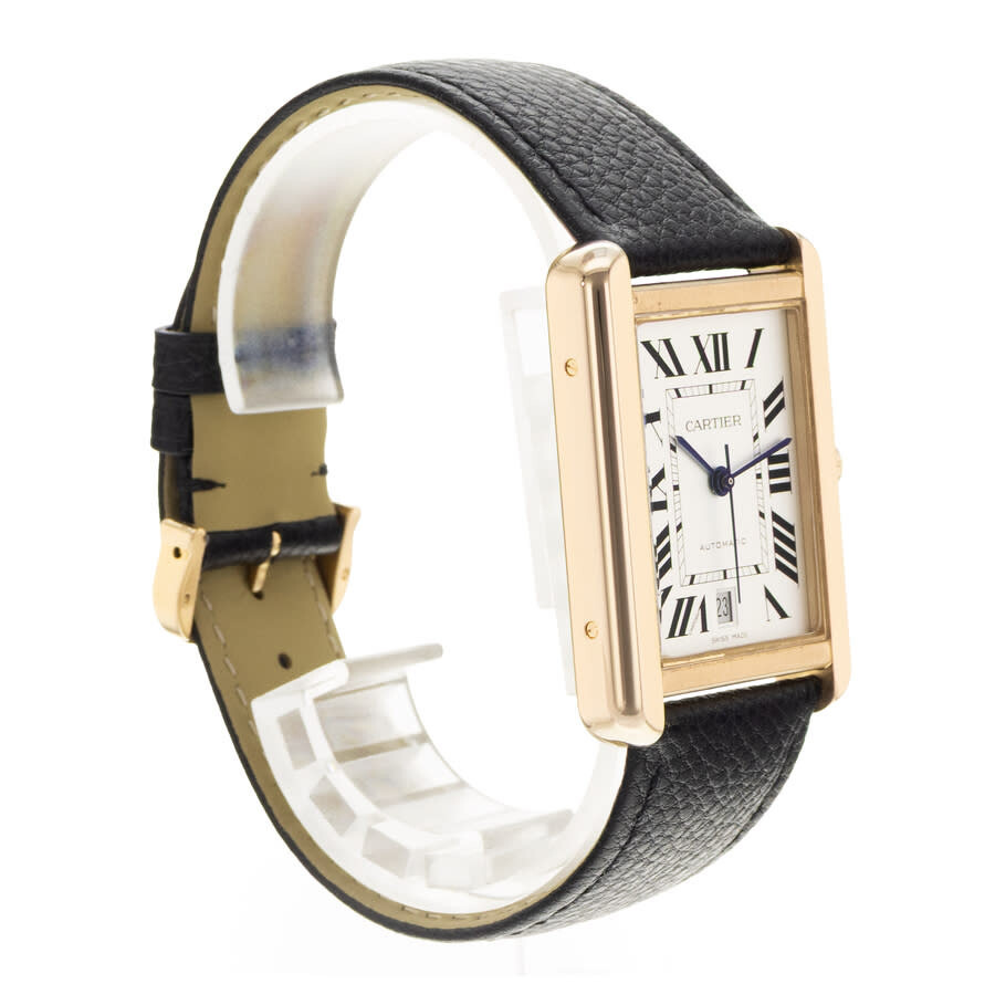 Pre-owned Cartier Tank Solo Automatic Silver Dial Men's Watch W5200026 - 7