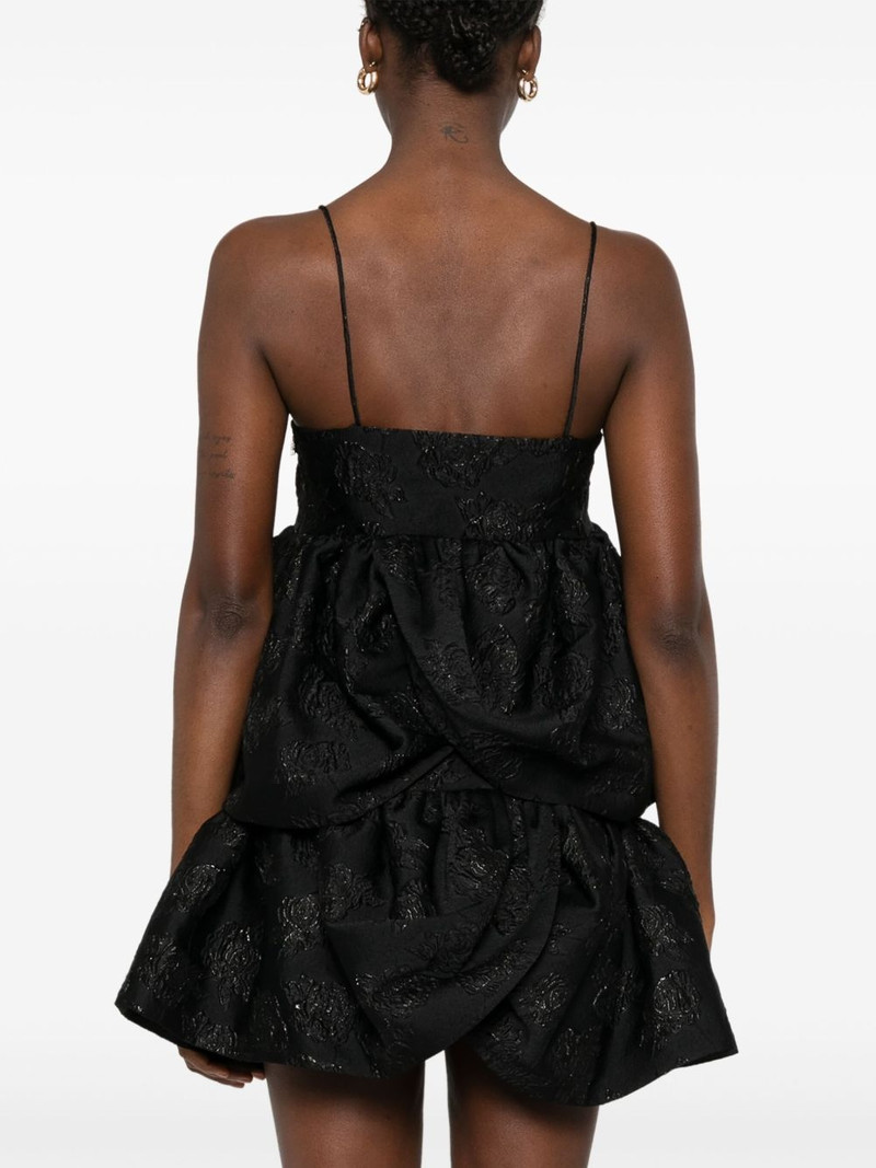 cloqué-effect draped-detailing top 4