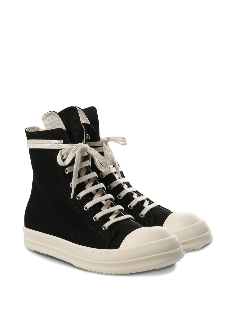 Rick Owens DRKSHDW lace-up fastening sneakers outlook