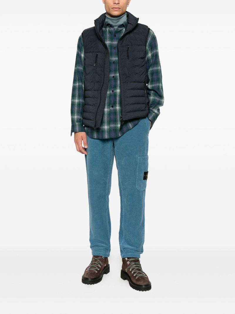 Stone Island zip quilted jacket outlook