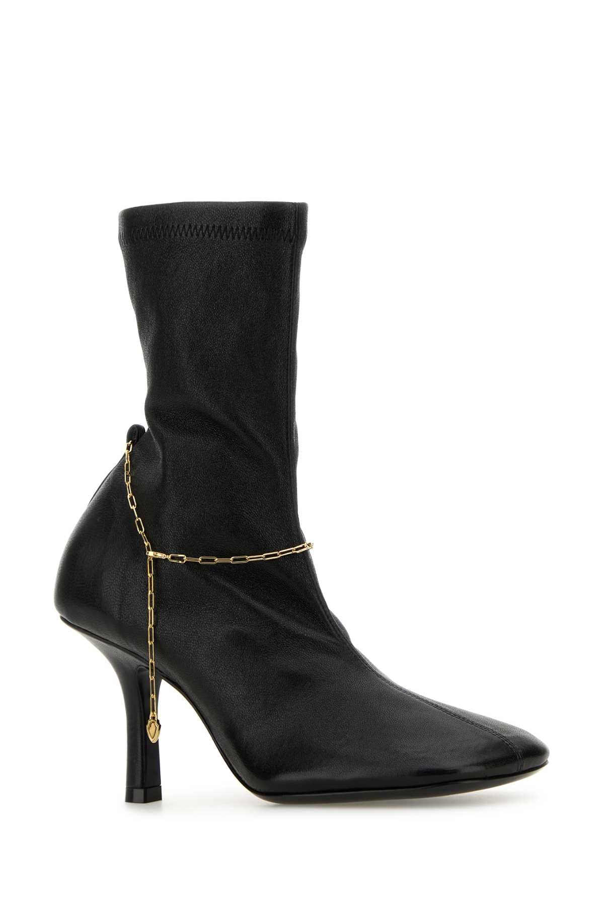 Burberry Women Black Leather Pumps - 2