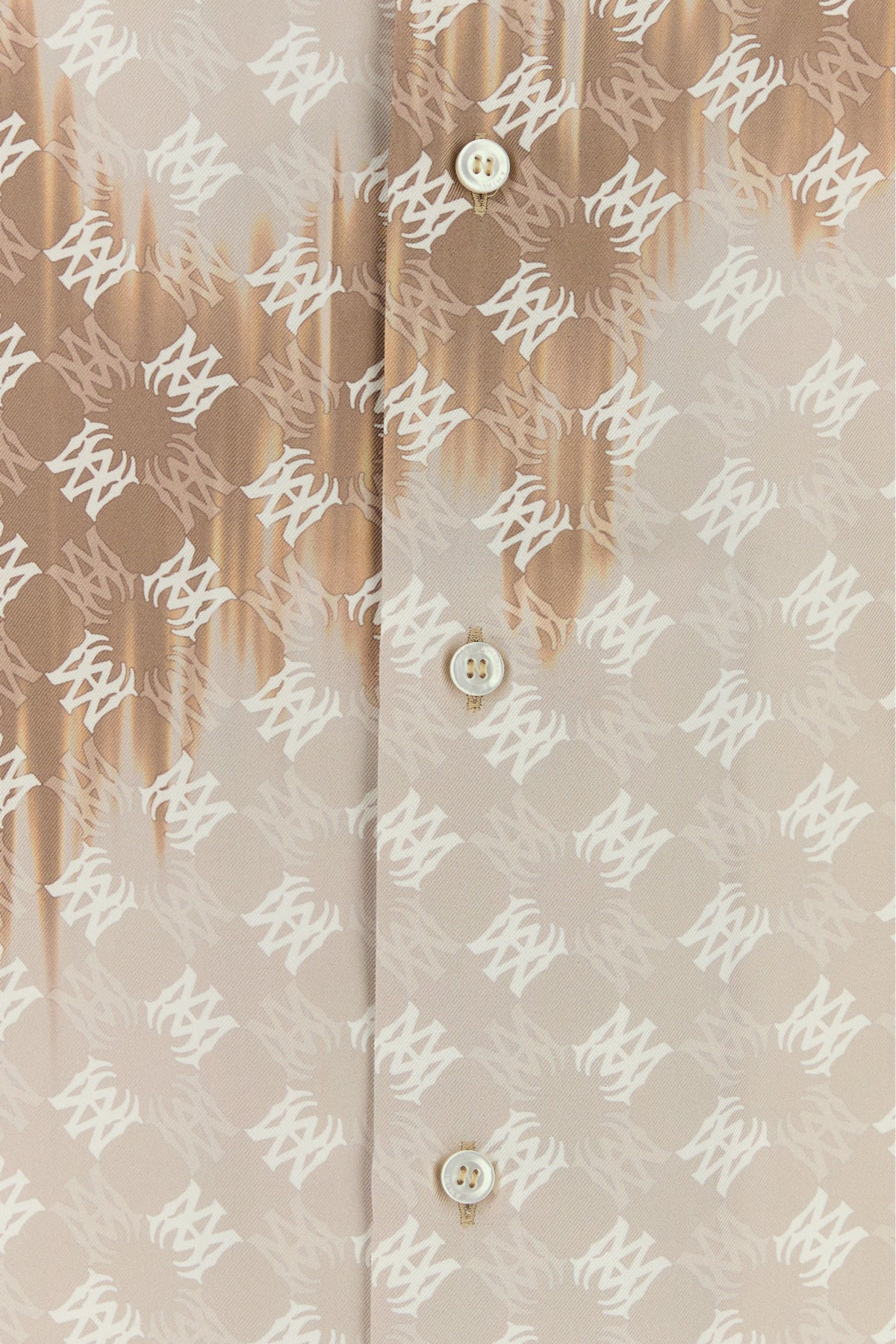 Printed satin shirt - 3