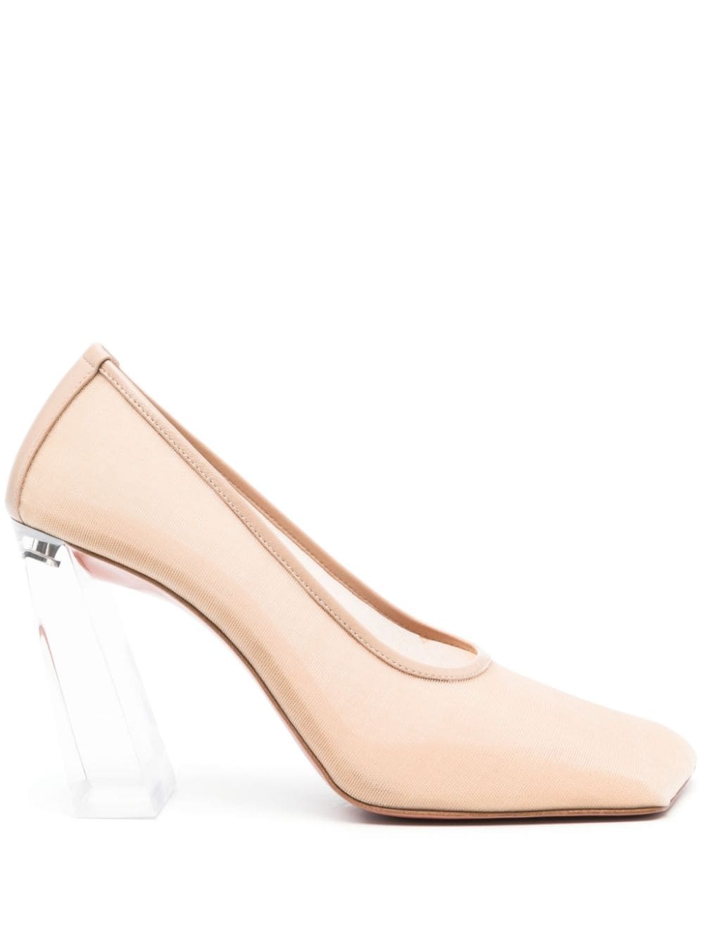 Charlotte glass mesh pumps - 1