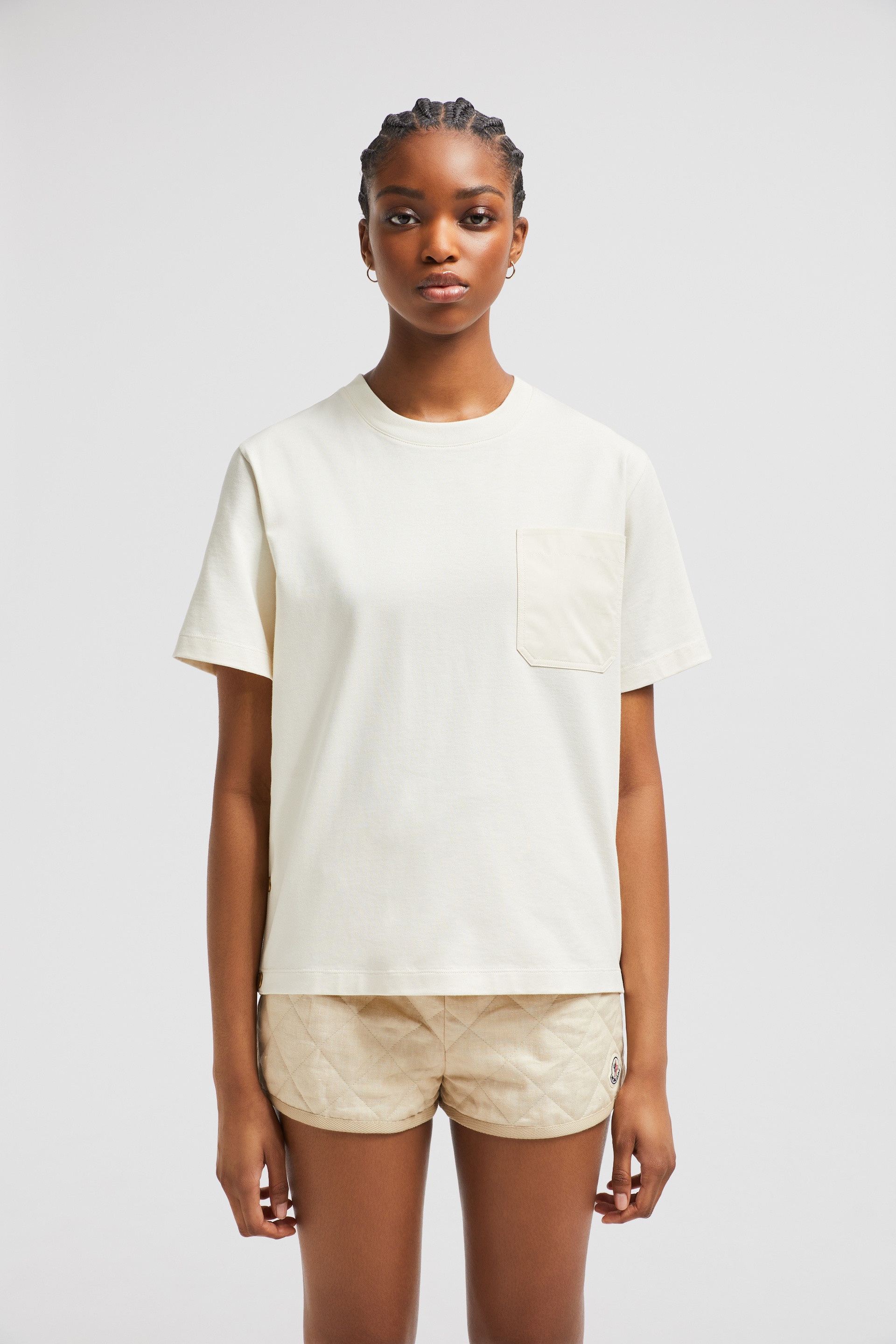 Cotton T-Shirt with Pocket - 3