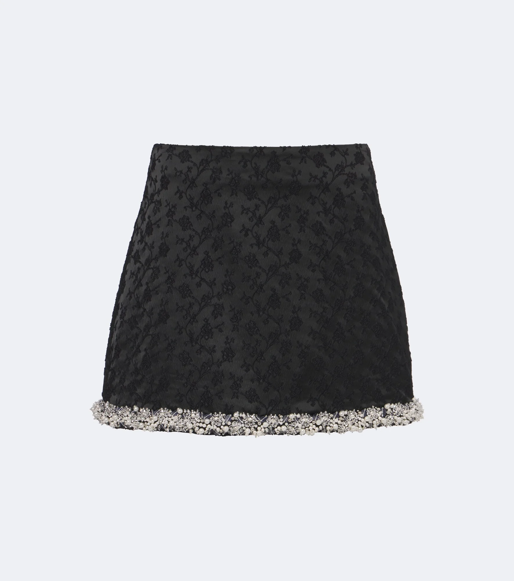 Idina embellished floral miniskirt - 1