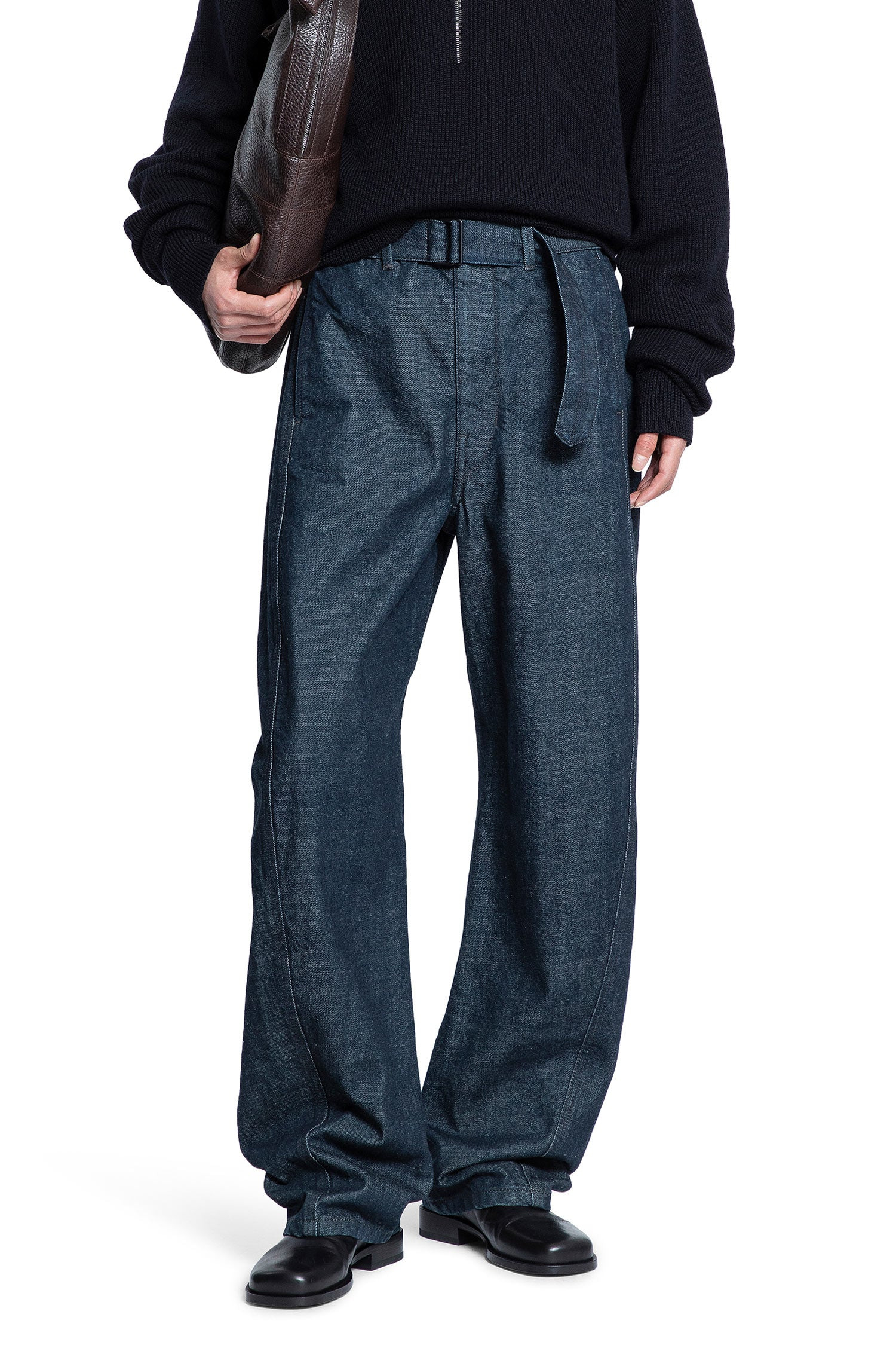 Twisted Belted Pants - 5