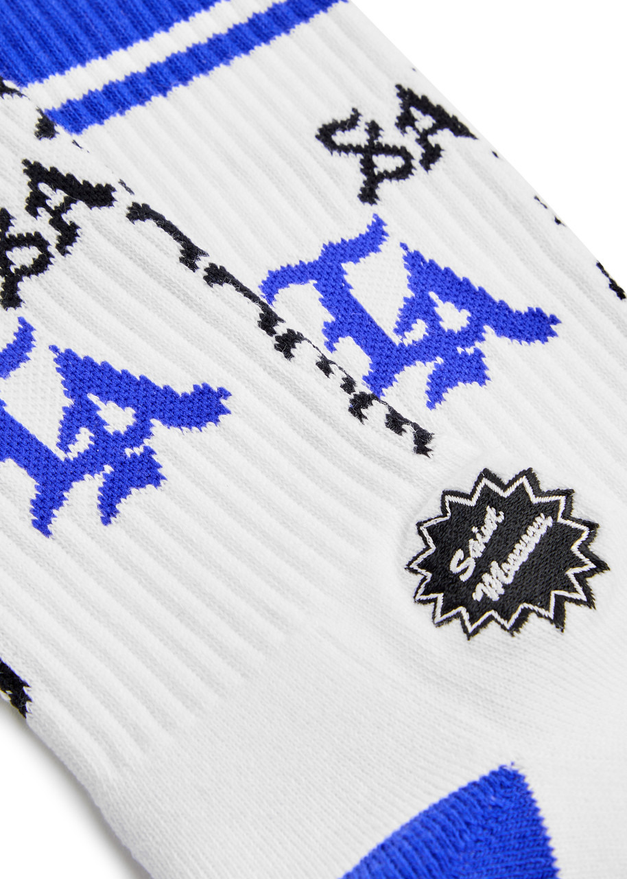 Born N Raised logo cotton-blend socks - 2