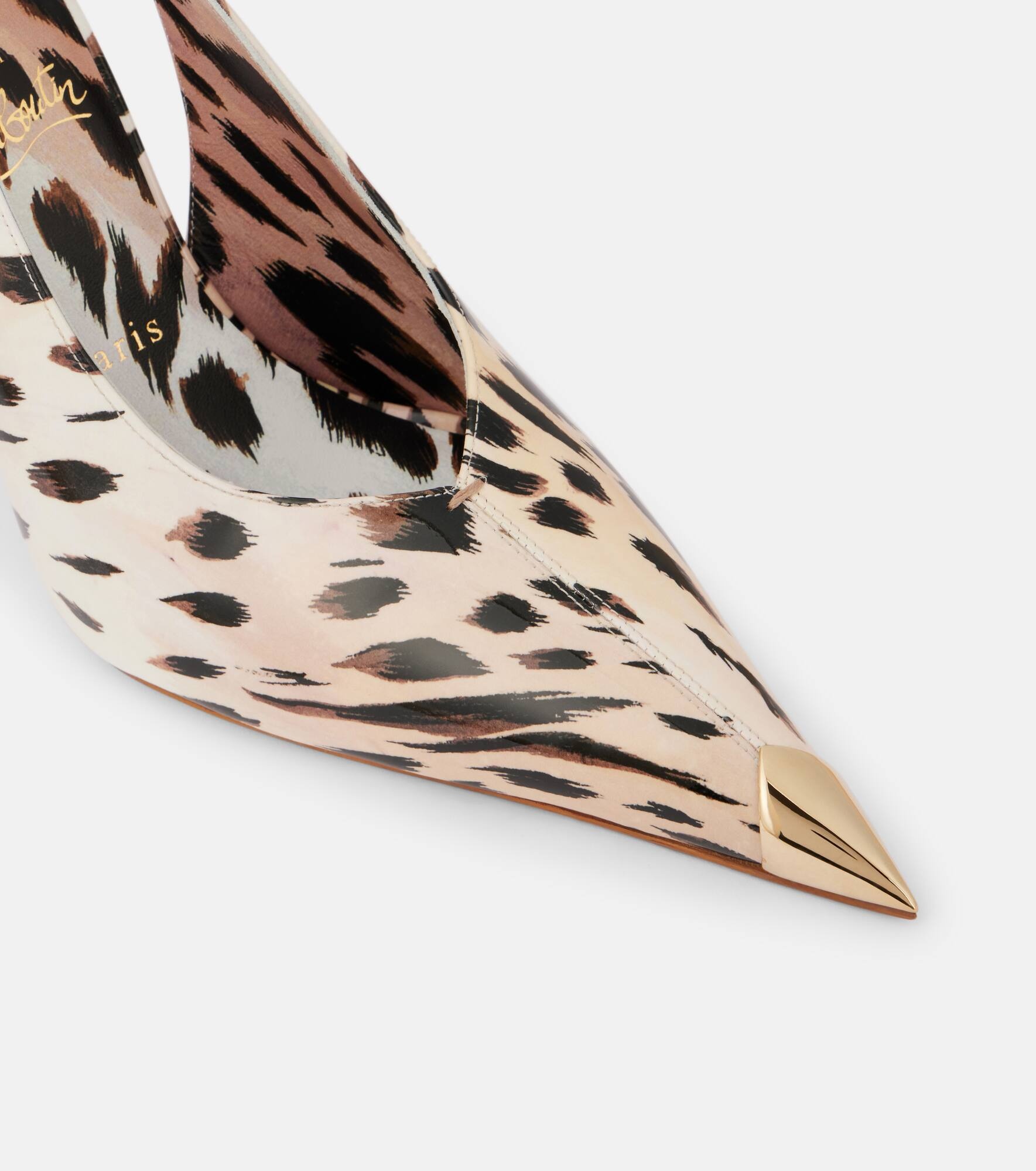 Katissima patent leather slingback pumps - 5