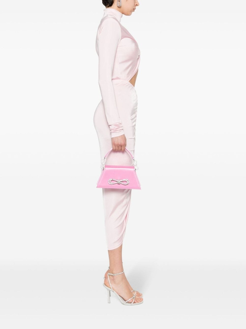 MACH & MACH crystal-bow cross body bag outlook