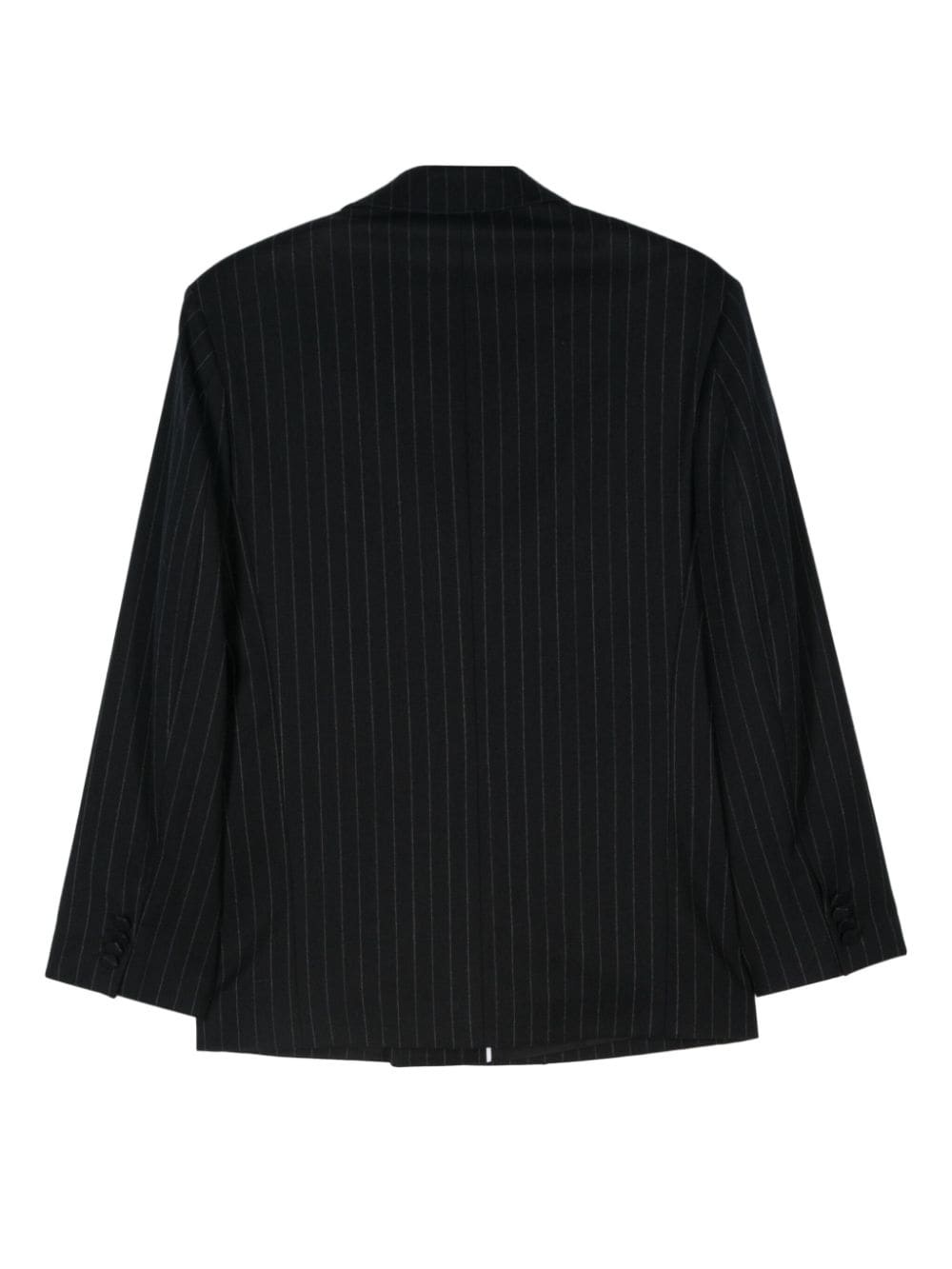 pinstriped blazer - 2