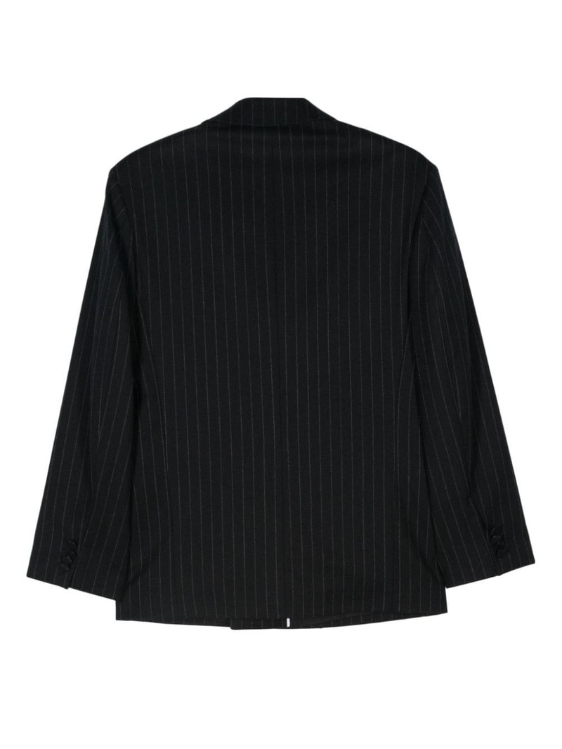 Plan C pinstriped blazer outlook