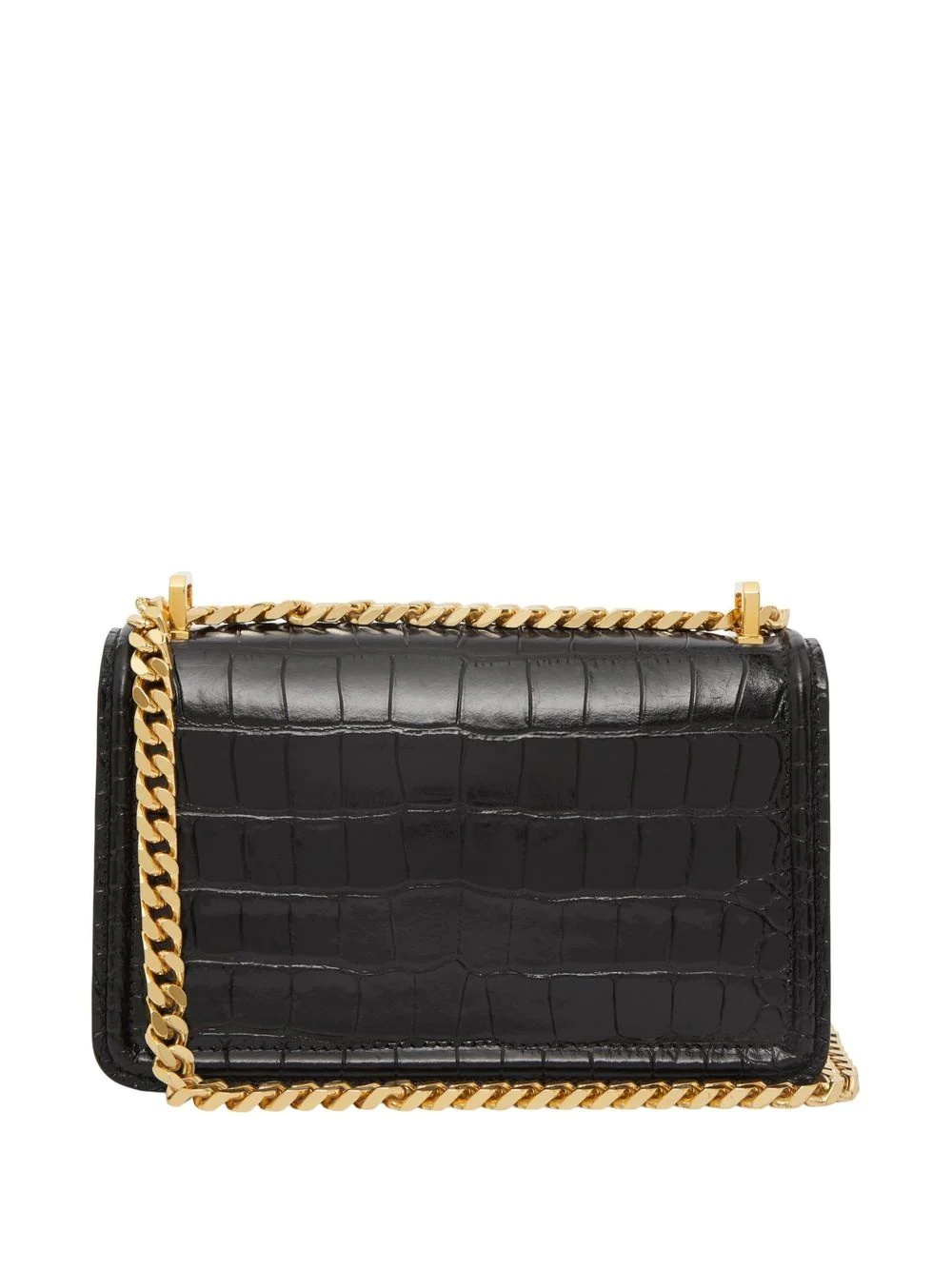 croco-embossed TB crossbody bag - 3