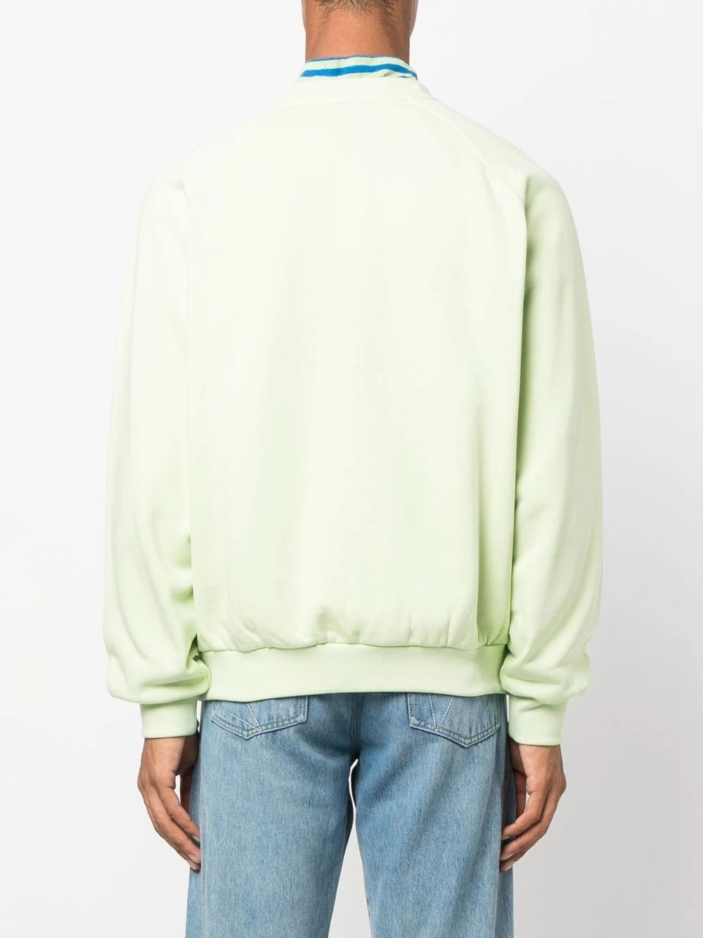 embroidered-logo detail sweatshirt - 4