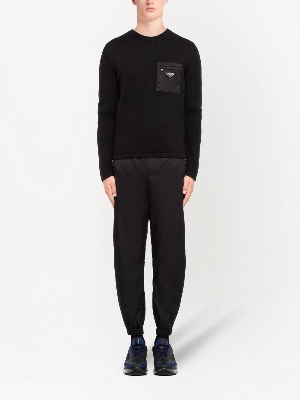 patch pocket jumper - 2
