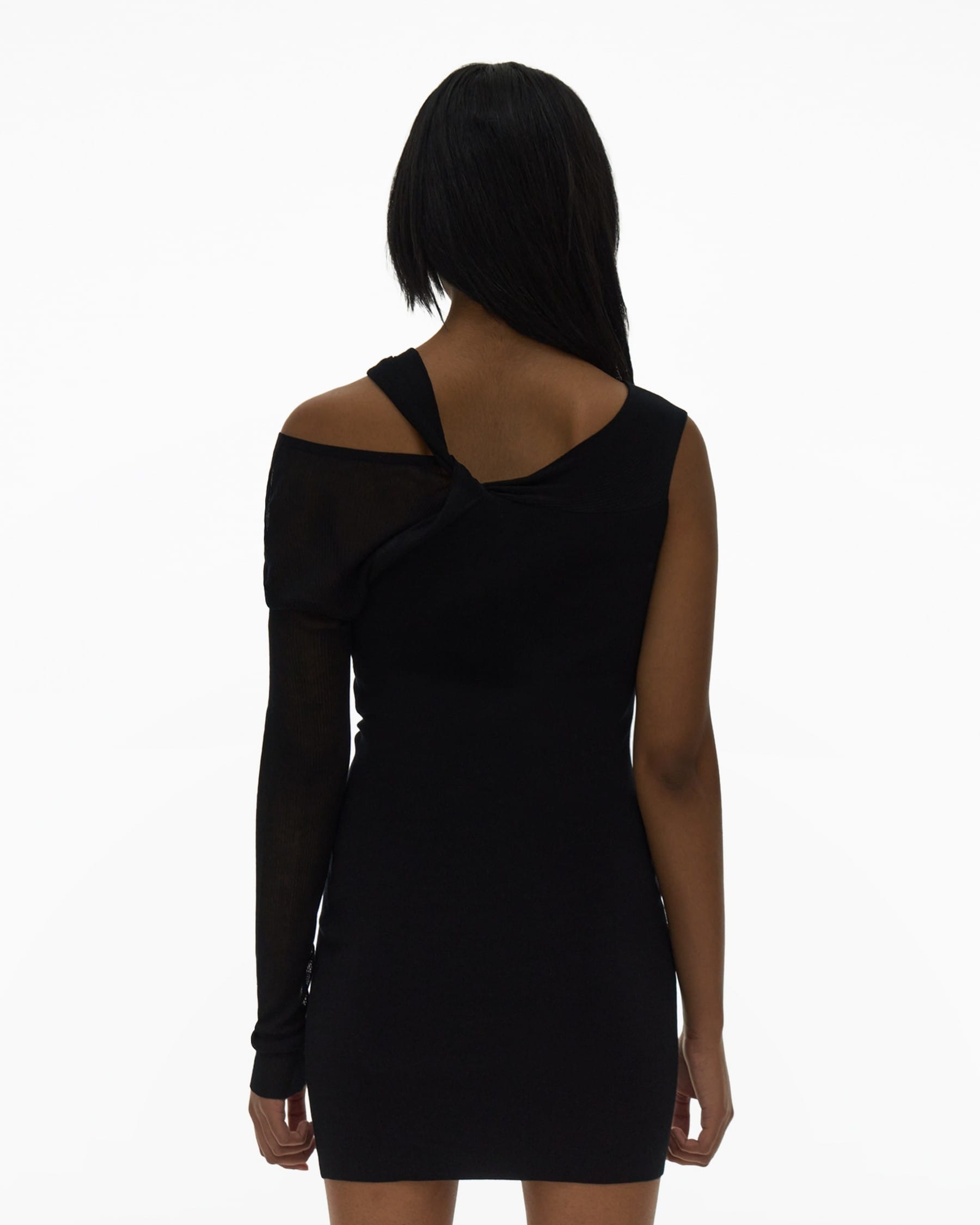 TWISTED CUTOUT DRESS - 4