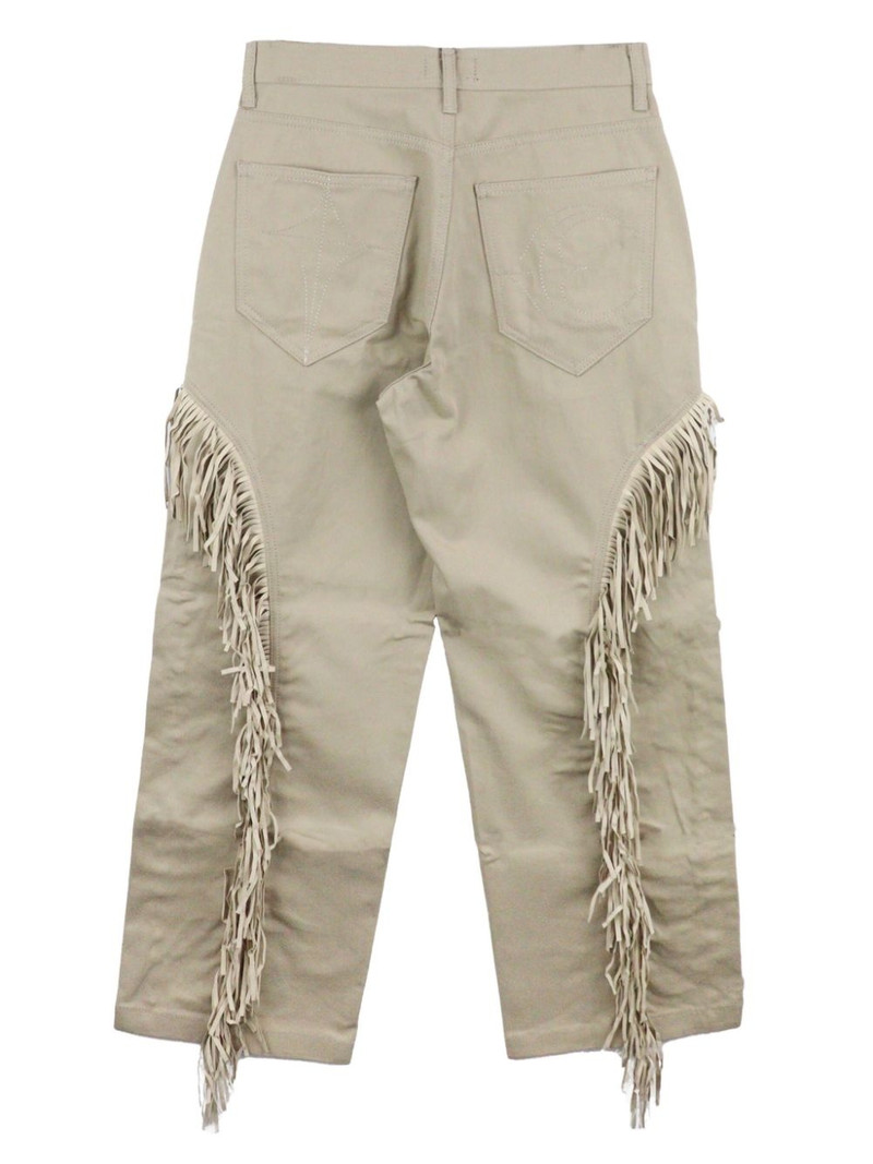 Thug Club Castle Cowboy fringed trousers outlook
