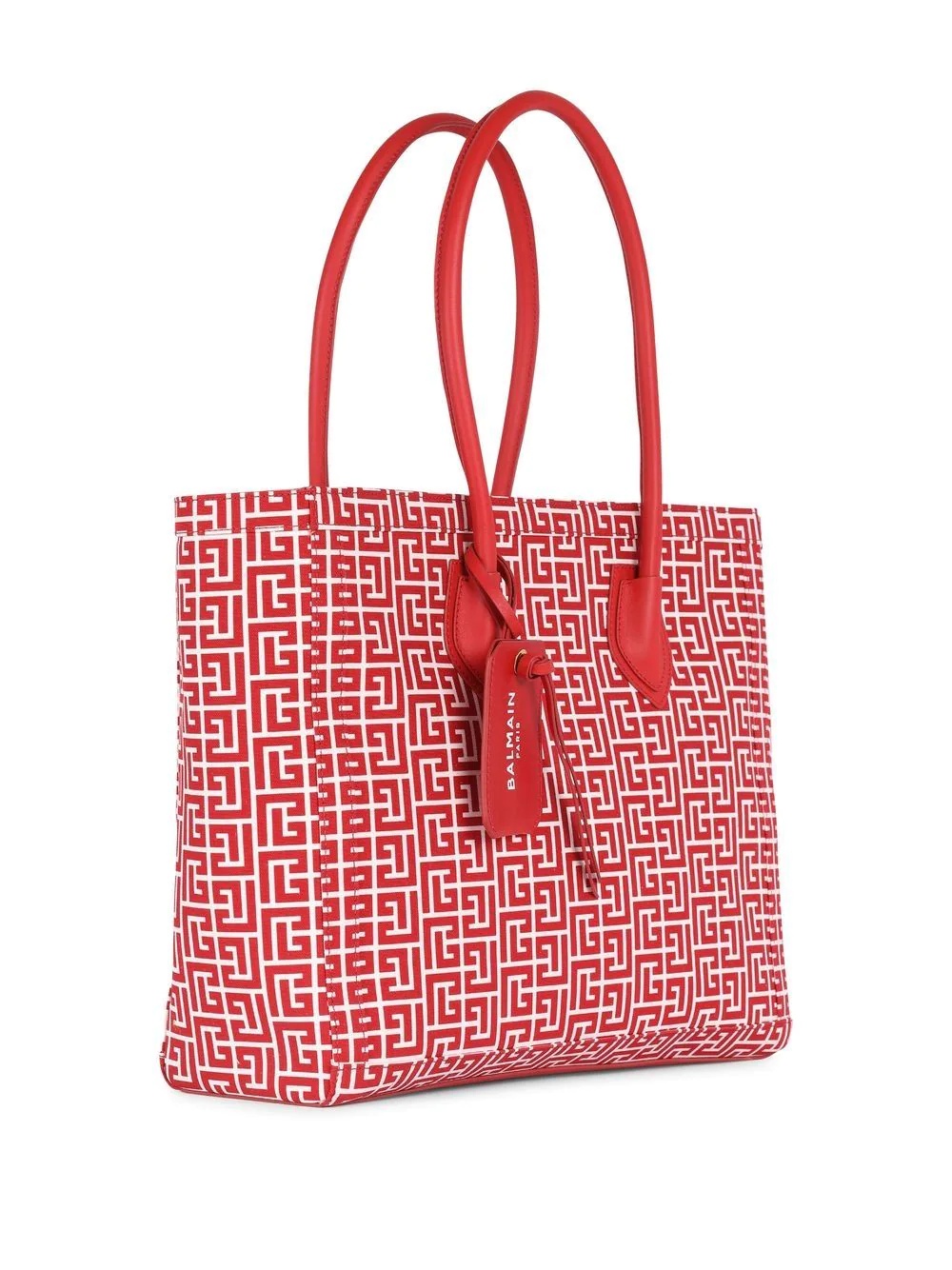 monogram-print tote bag - 4