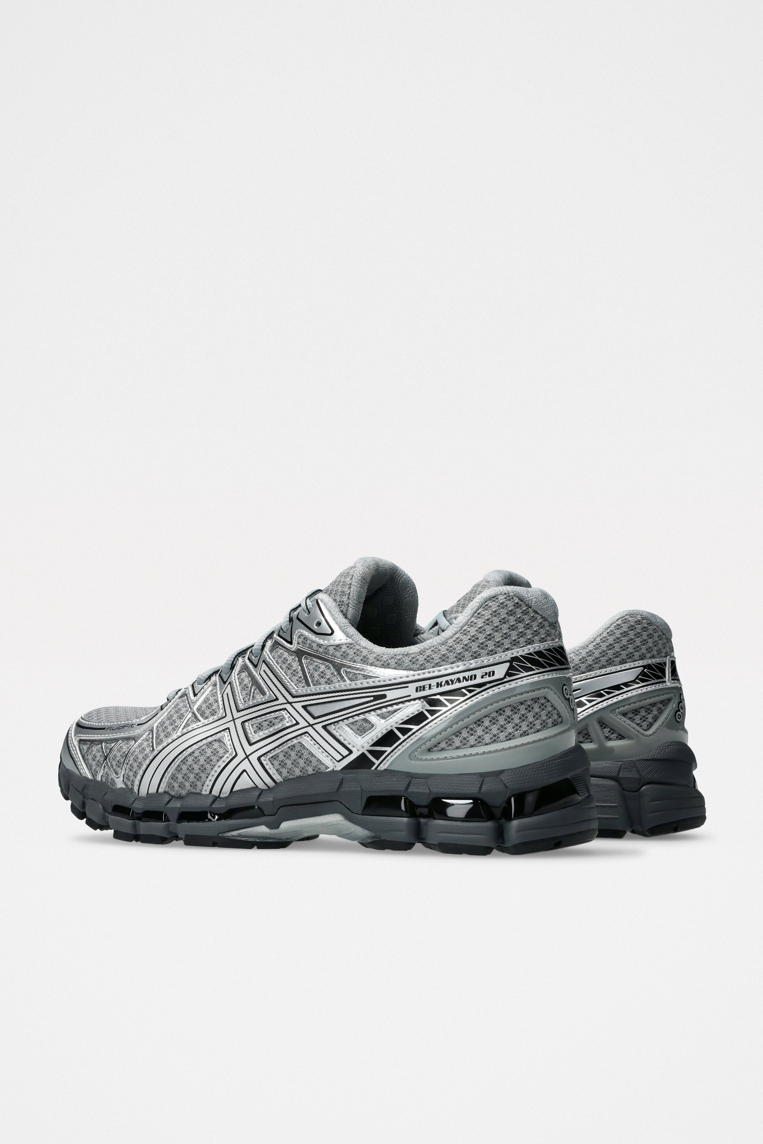 ASICS GEL-KAYANO 20 GRAVEL / PURE SILVER - 5