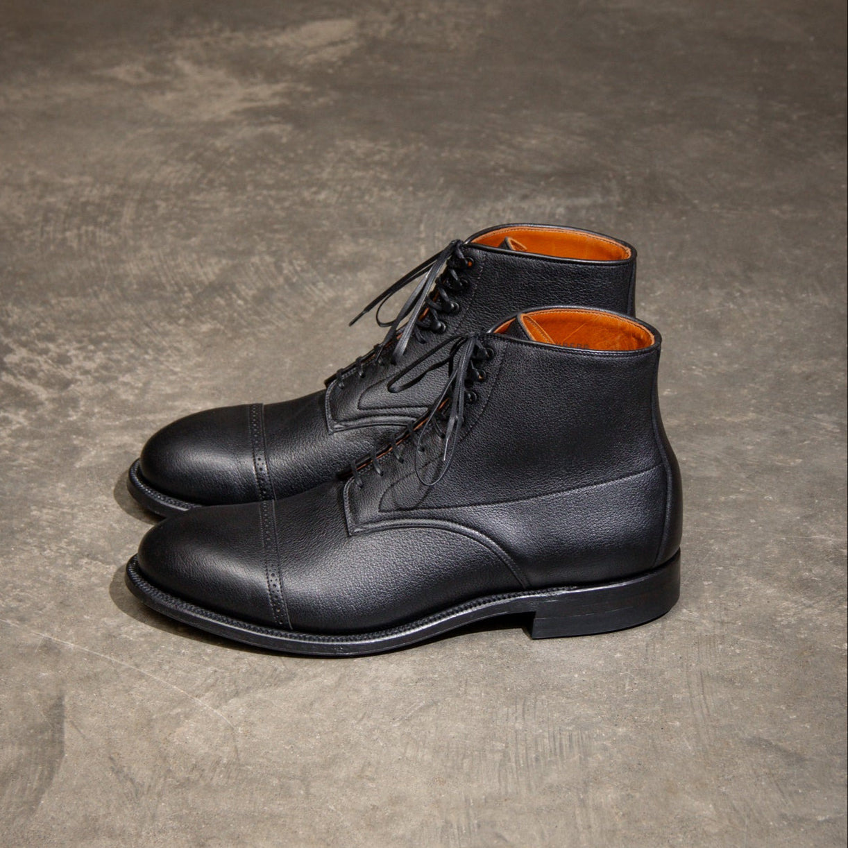 Navvy Boot - Black Tanganiyka (Pre-Order) - 8