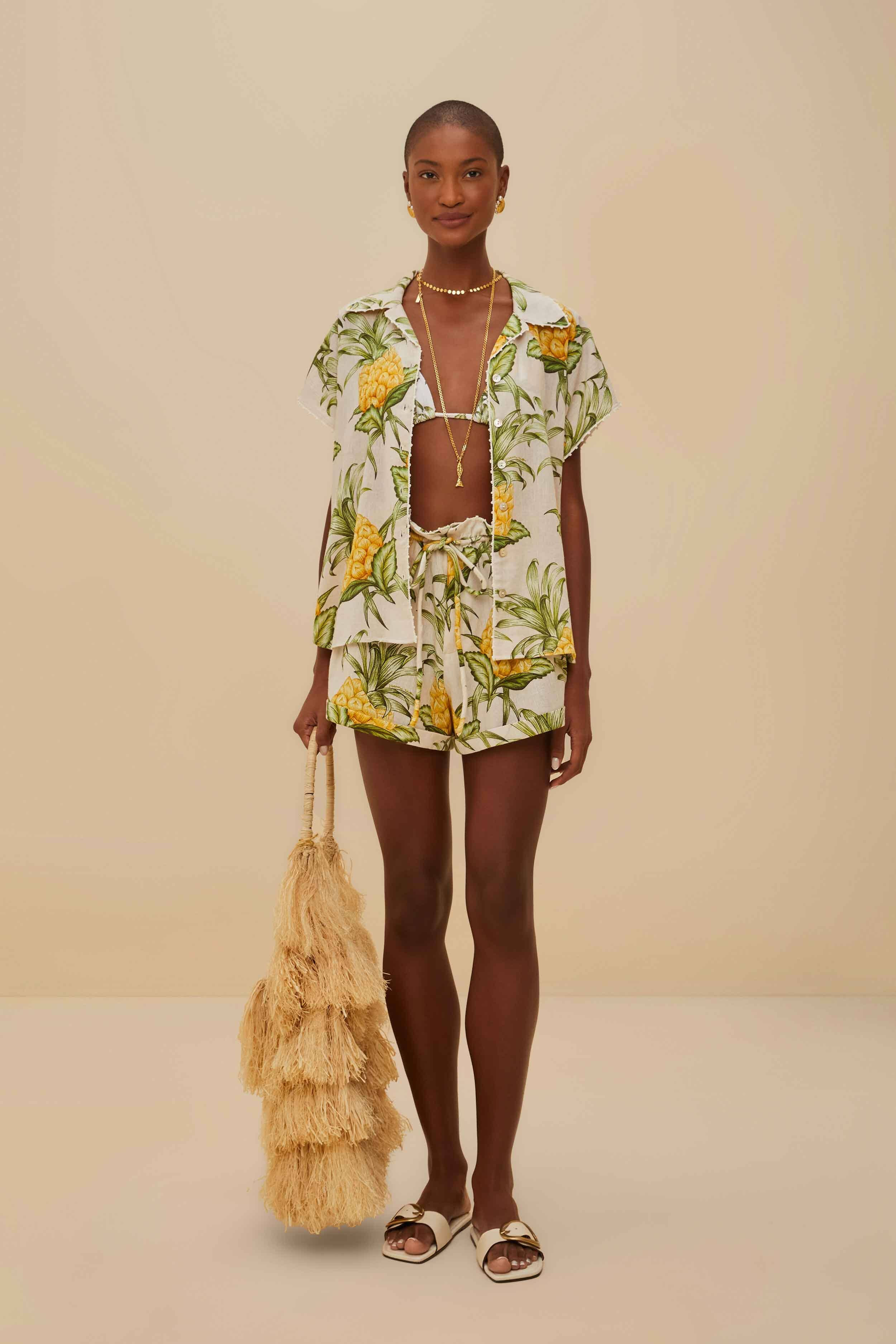 Off-White Delicate Pineapple Shirt - 2