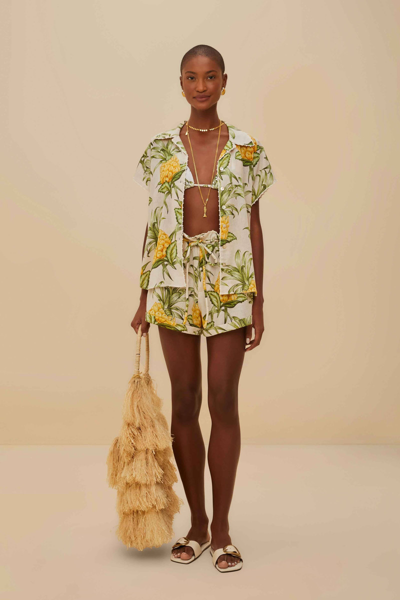 Off-White Delicate Pineapple Shirt 2