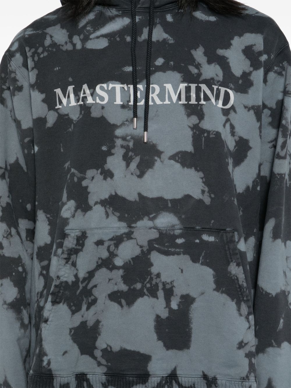 logo print hoodie - 5